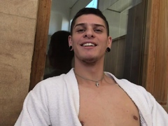 LatinLeche – Latino Punk Analled In Steamy Spa